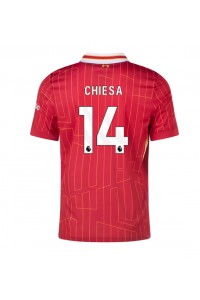 Fotbalové Dres Liverpool Federico Chiesa #14 Domácí Oblečení 2024-25 Krátký Rukáv